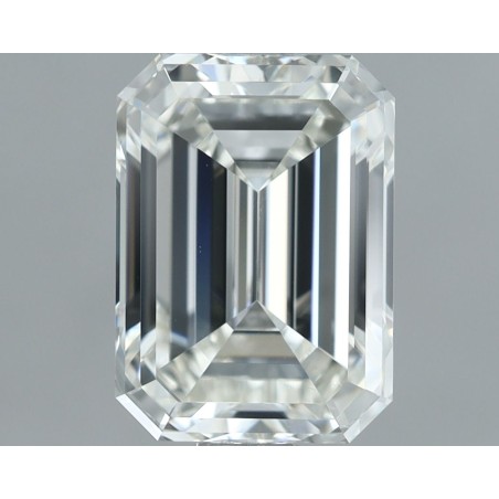 Diament szlif szmaragdowy, 1.58ct, VVS2, H, IGI 749558300