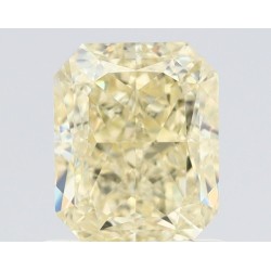 Diament o barwie fantazyjnej radiant, 1.11ct, VS1, Fancy Light Yellow, GIA 2526316974