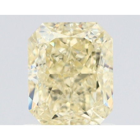 Diament o barwie fantazyjnej radiant, 1.11ct, VS1, Fancy Light Yellow, GIA 2526316974