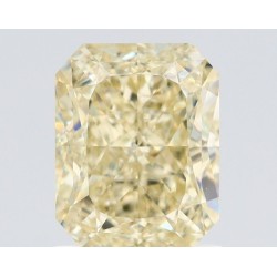 Diament o barwie fantazyjnej radiant, 1.34ct, VS2, Fancy Light Yellow, GIA 2524493015