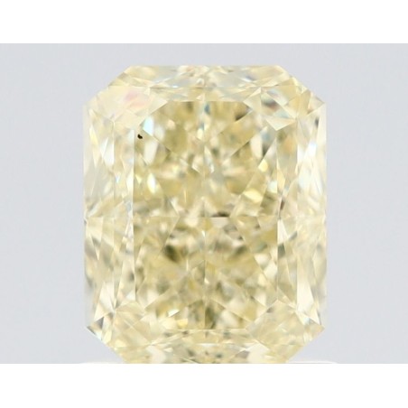 Diament o barwie fantazyjnej radiant, 1.25ct, VS1, Fancy Light Yellow, GIA 6521417310
