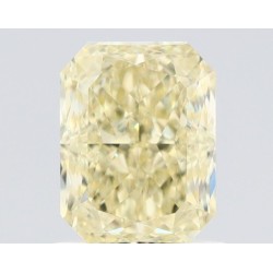 Diament o barwie fantazyjnej radiant, 1.16ct, VVS2, Fancy Light Yellow, GIA 2527417998