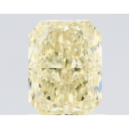 Diament o barwie fantazyjnej radiant, 1.16ct, VVS2, Fancy Light Yellow, GIA 2527417998