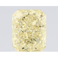 Diament o barwie fantazyjnej radiant, 1.32ct, VS2, Fancy Light Yellow, GIA 6522004302