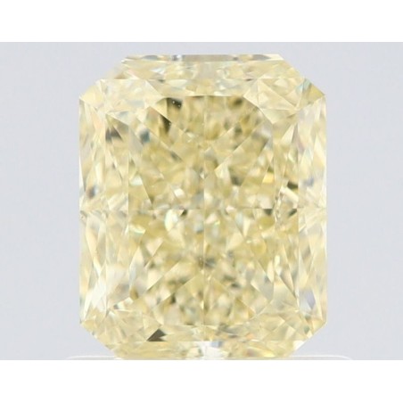 Diament o barwie fantazyjnej radiant, 1.01ct, VVS2, Fancy Light Yellow, GIA 5526418035