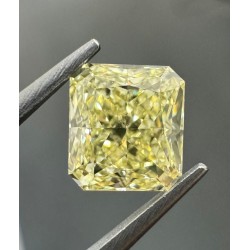 Diament o barwie fantazyjnej radiant, 1.06ct, VS2, Yellow, IGI 644423717