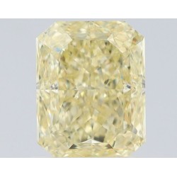 Diament o barwie fantazyjnej radiant, 1.32ct, VVS2, Fancy Light Yellow, GIA 6512115184
