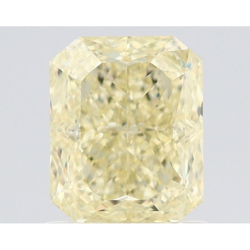 Diament o barwie fantazyjnej radiant, 1.27ct, VVS2, Fancy Light Yellow, GIA 7523013434