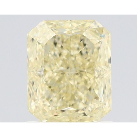 Diament o barwie fantazyjnej radiant, 1.27ct, VVS2, Fancy Light Yellow, GIA 7523013434