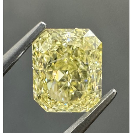 Diament o barwie fantazyjnej radiant, 1ct, SI1, Yellow, IGI 644423716