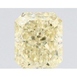 Diament o barwie fantazyjnej radiant, 1.2ct, VVS2, Fancy Light Yellow, GIA 6522358146