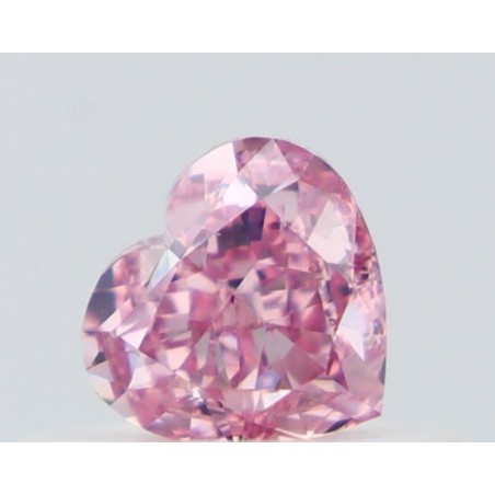 Diament o barwie fantazyjnej serce, 0.34ct, VS2, Fancy Intense Purplish Pink, GIA 2233749149