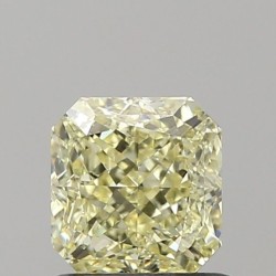 Diament o barwie fantazyjnej szlif schodkowy, 1.02ct, VVS1, Fancy Intense Yellow, GIA 6525994972