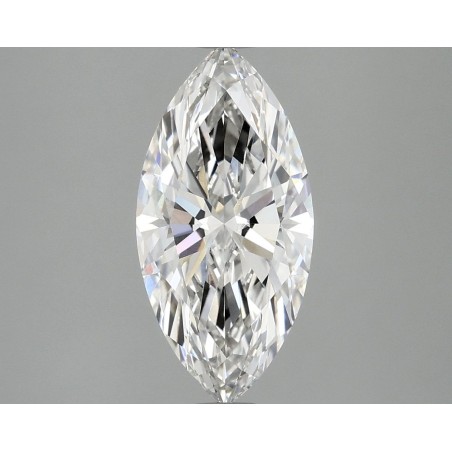 Diament laboratoryjny markiza, 2.1ct, VVS2, F, IGI LG749531096