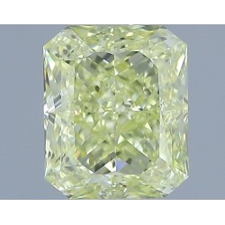 Diament o barwie fantazyjnej radiant, 1.01ct, VS2, Fancy Light Yellow, GIA 2235673946
