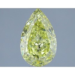 Diament o barwie fantazyjnej szlif gruszkowy, 1.71ct, VS2, Fancy Yellow, GIA 2235727265