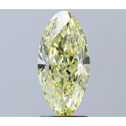 Diament o barwie fantazyjnej markiza, 2ct, VS2, Fancy Yellow, GIA 1538268098