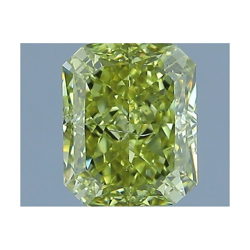 Diament o barwie fantazyjnej radiant, 1ct, SI2, Fancy Yellow, GIA 2235758585