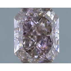 Diament o barwie fantazyjnej radiant, 0.43ct, SI1, Fancy Pink, GIA 6233769074