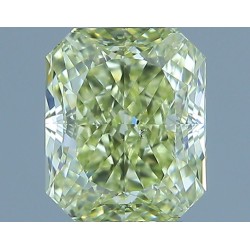 Diament o barwie fantazyjnej radiant, 1.01ct, SI1, Fancy Light Yellow, GIA 5231673939