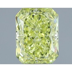 Diament o barwie fantazyjnej radiant, 1.01ct, SI2, Fancy Intense Yellow, GIA 6525800734