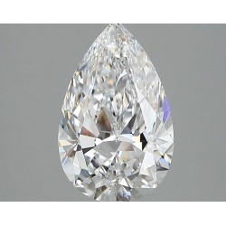 Diament laboratoryjny szlif gruszkowy, 2.22ct, VVS2, D, IGI LG726528013