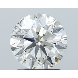 Diament o barwie fantazyjnej szlif okrągły, 1.7ct, SI2, Blue, GIA 1548155872