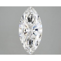 Diament laboratoryjny markiza, 2.06ct, VVS2, F, IGI LG750584416