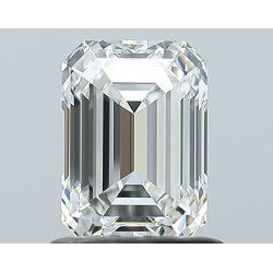 Diament szlif szmaragdowy, 1.01ct, VVS2, H, GIA 5232803979