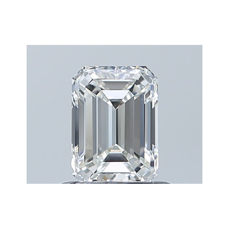 Diament szlif szmaragdowy, 0.7ct, VVS2, G, GIA 2233804001