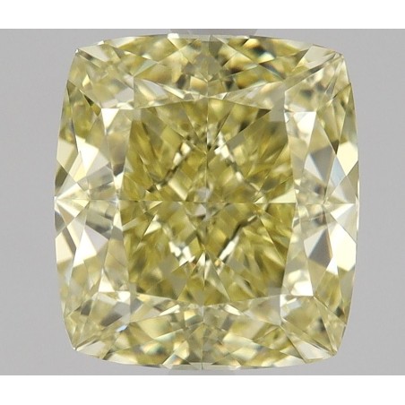 Diament o barwie fantazyjnej szlif poduszkowy brylantowy, 1.51ct, VS1, Fancy Yellow, GIA 5231424038