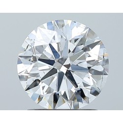 Diament szlif okrągły, 1.51ct, SI2, E, GIA 7542116936