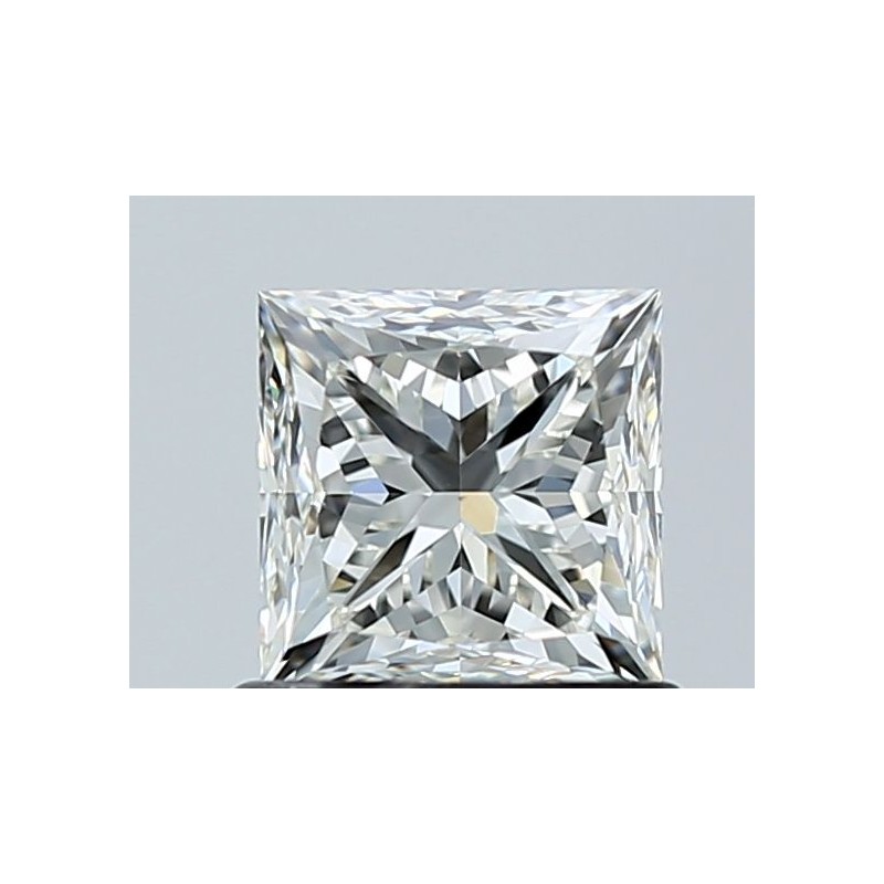 Diament szlif princess, 1ct, VVS2, H, HRD 250000244893