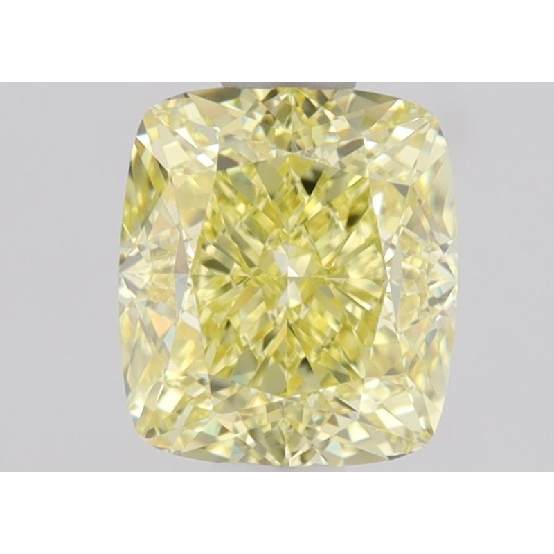 Diament o barwie fantazyjnej szlif poduszkowy brylantowy, 1ct, VVS1, Fancy Intense  Yellow, GIA 5466059014