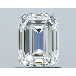 Diament szlif szmaragdowy, 0.9ct, VS2, H, GIA 6532810486