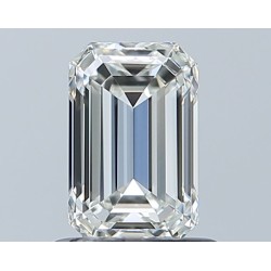 Diament szlif szmaragdowy, 0.93ct, VVS2, I, GIA 6233689893