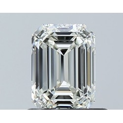Diament szlif szmaragdowy, 0.9ct, VVS1, I, GIA 6535631663