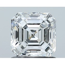 Diament szlif szmaragdowy kwadratowy, 1.06ct, VVS1, F, GIA 5231741134