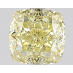 Diament o barwie fantazyjnej szlif poduszkowy brylantowy, 2ct, VS2, Fancy  Yellow, GIA 6224962593