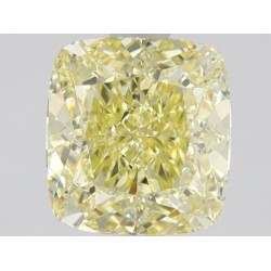 Diament o barwie fantazyjnej szlif poduszkowy brylantowy, 1.23ct, VVS2, Fancy  Yellow, GIA 2225962672