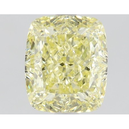 Diament o barwie fantazyjnej szlif poduszkowy brylantowy, 1.12ct, VVS1, Fancy  Yellow, GIA 6462534094