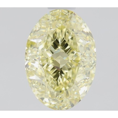 Diament o barwie fantazyjnej szlif owalny, 1ct, VS2, Fancy Light  Yellow, GIA 1479116530