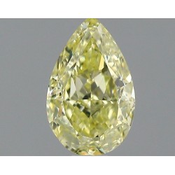 Diament o barwie fantazyjnej szlif gruszkowy, 0.8ct, VS1, Fancy Yellow, GIA 3525164874