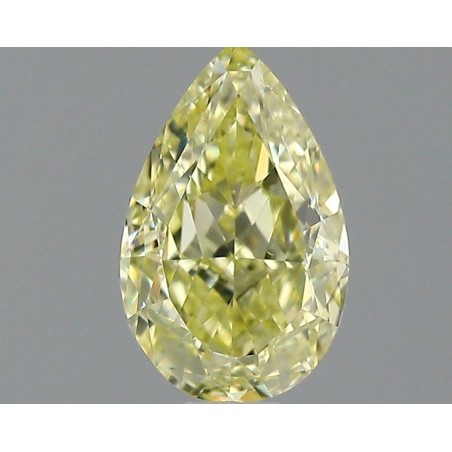 Diament o barwie fantazyjnej szlif gruszkowy, 0.8ct, VS1, Fancy Yellow, GIA 3525164874