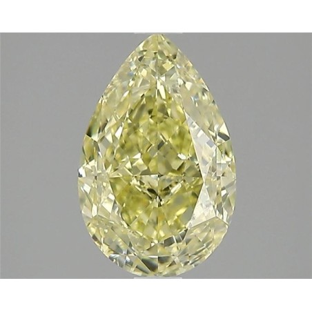 Diament o barwie fantazyjnej szlif gruszkowy, 1.72ct, VS2, Fancy Yellow, GIA 6465862194