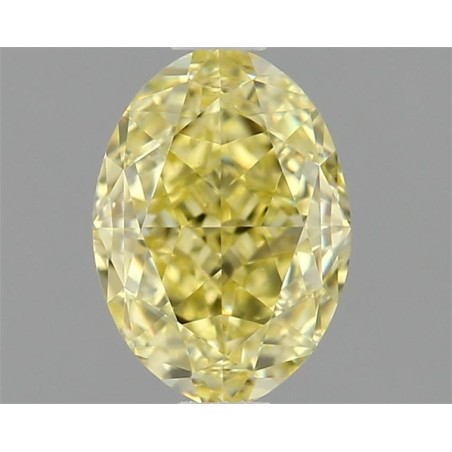 Diament o barwie fantazyjnej szlif owalny, 1.01ct, VS2, Fancy Yellow, GIA 6512571475