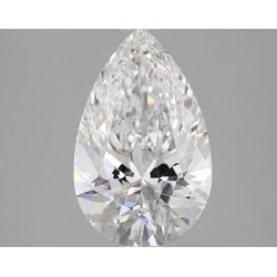 Diament laboratoryjny szlif gruszkowy, 1.55ct, VVS1, D, IGI LG685521326