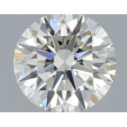 Diament szlif okrągły, 0.3ct, VS1, I, IGI 691516996