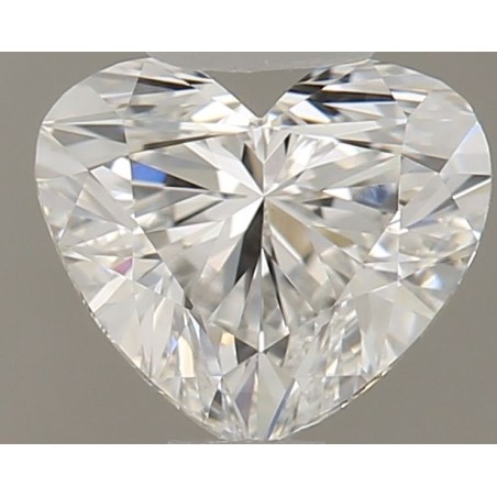 Diament serce, 0.5ct, VVS2, F, GIA 6545238304