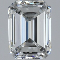 Diament szlif szmaragdowy, 1.5ct, VS1, F, GIA 1537124870